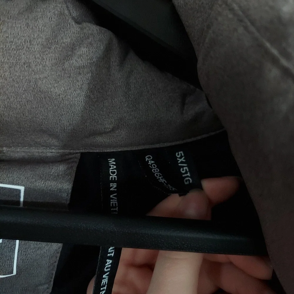 Nuage Coat Womens 5X Plus Brown Puffer Hooded Faux Fur Arctic Warmth Waterproof - Picture 3 of 16